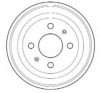 JURID 329002J Brake Drum
